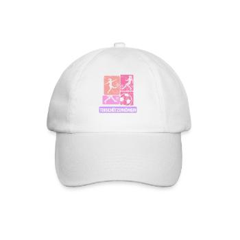 Frauenfußball, Fußball Frauen Soccer Damenfußball - Baseballkappe - Weiß/Weiß - Vorne