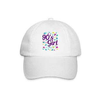 Rétro des années 90 Girl Power Style Pop Culture - Casquette classique - blanc/blanc - Devant