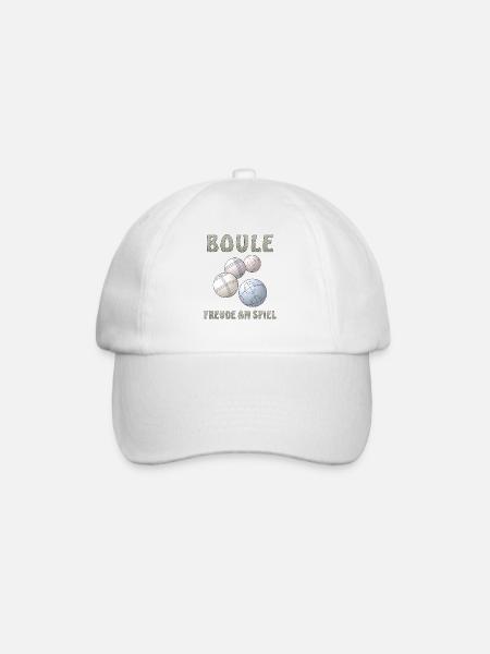 BOULE FREUDE AM SPIEL - Baseballkappe - Weiß/Weiß