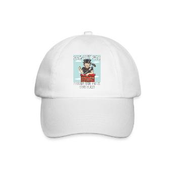 SCHLOTFEGER HABEN DEN BLICK VON OBEN - Baseballkappe - Weiß/Weiß - Vorne