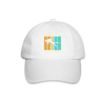Scuba Diving, Scuba Diving, Holiday Sea Diver - Baseball Cap - white/white - Front