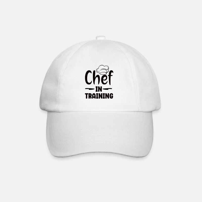 Chef en formation - Casquette classique - blanc/blanc