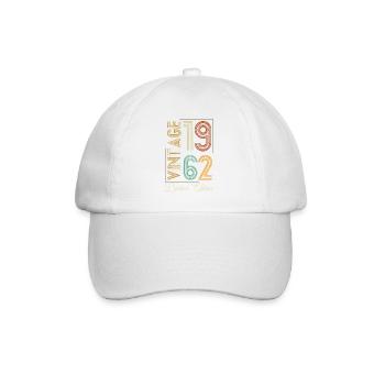 Vintage 1962 Limited Edition Aged to Perfection - Baseball Cap - white/white - Front