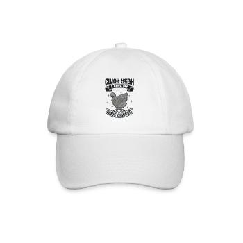 J’adore mon poulet soyeux - Casquette classique - blanc/blanc - Devant