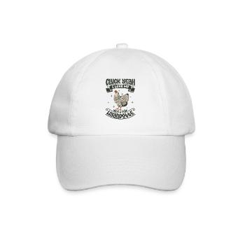 I love my Wyandotte - Baseball Cap - white/white - Front