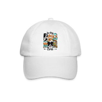 Border Colliel Dog In My Dog Mom Era Mothers Day - Baseball Cap - white/white - Front
