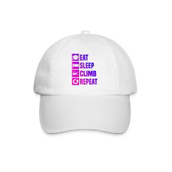 Escalade de bloc Femmes Grimpeur Escalade de bloc - Casquette classique - blanc/blanc - Devant