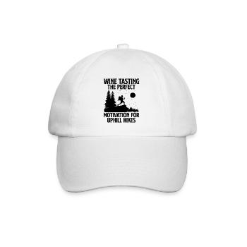 Randonnée Nature Alpinisme Trekking Randonnée en plein air - Casquette classique - blanc/blanc - Devant