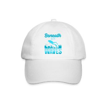 Plongée sous-marine, Plongée sous-marine, Vacances en mer - Casquette classique - blanc/blanc - Devant
