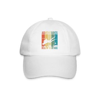 Plongée sous-marine, Plongée sous-marine, Vacances en mer - Casquette classique - blanc/blanc - Devant