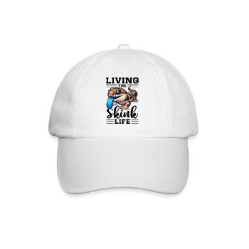 Collectionneur de lézard amoureux des reptiles - Casquette classique - blanc/blanc - Devant