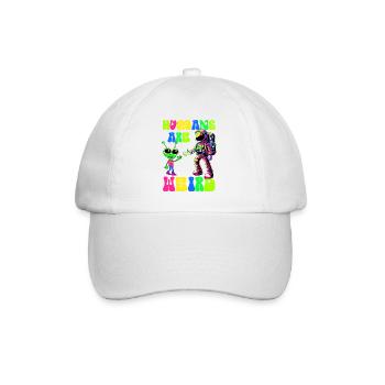 Extraterrestre, OVNI, UAP, espace, Objet volant spatial - Casquette classique - blanc/blanc - Devant