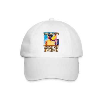 L’ARTISTE FAIT L’IMAGE - Casquette classique - blanc/blanc - Devant
