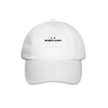 Cœur de la ville de Luxembourg - J’aime Schifflange - Casquette classique - blanc/blanc - Devant