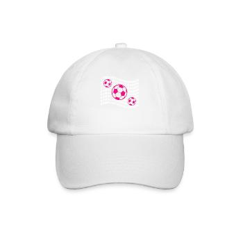 Soccer féminin, Football féminin, Football féminin - Casquette classique - blanc/blanc - Devant