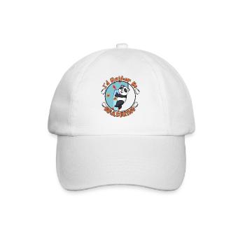 Je préfère faire de l’escalade de bloc - Casquette classique - blanc/blanc - Devant