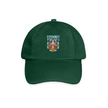Dieu hindou - Vishnu - Casquette classique - vert bouteille - Devant