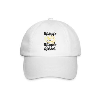 Nurse Midwife Birth Worker Midwife - Baseball Cap - white/white - Front