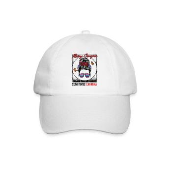 Chemise Latina, toujours Chingona parfois Cabrona - Casquette classique - blanc/blanc - Devant