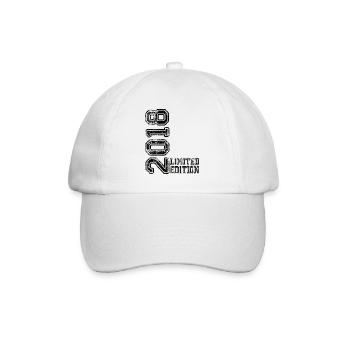 Limited Edition 2018 - Baseballkappe - Weiß/Weiß - Vorne