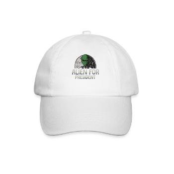 Alien, OVNI, UAP, Espace, Objet volant de l’espace - Casquette classique - blanc/blanc - Devant