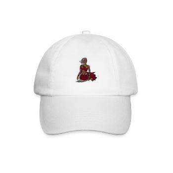 Goddess of the Yoruba religion - Oya - Baseball Cap - white/white - Front