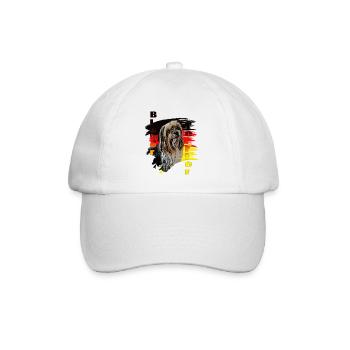 Biewer Terrier Flag Germany - Baseball Cap - white/white - Front