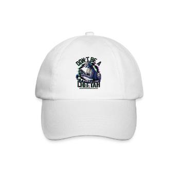Video Gaming Cheetaah Esport Gaming Nerd Gamer - Baseballkappe - Weiß/Weiß - Vorne