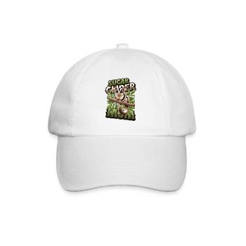 Australian Sugar Glider Short-headed Gliders - Baseball Cap - white/white - Front