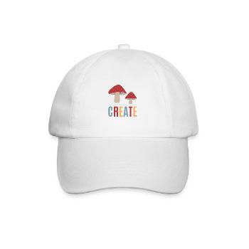Create - Baseball Cap - white/white - Front