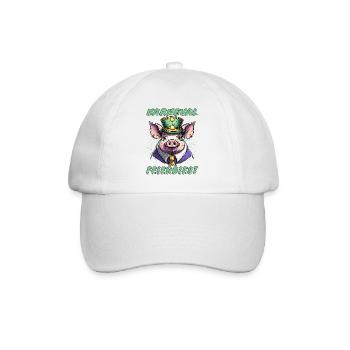 Cochon Carnaval PARTY BEAST - Casquette classique - blanc/blanc - Devant