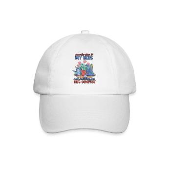 Je ferai de toi le jardinier du compost en disant - Casquette classique - blanc/blanc - Devant
