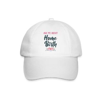 Infirmière spécialisée dans le travail et l’accouchement - Casquette classique - blanc/blanc - Devant