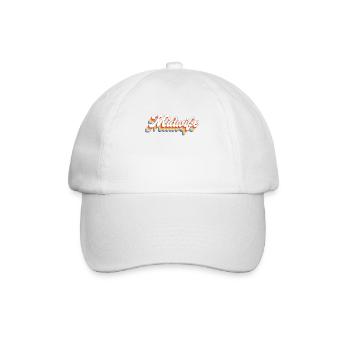 Nurse Midwife Birth Worker Retro - Baseballkappe - Weiß/Weiß - Vorne