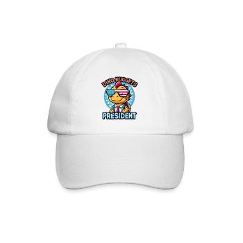 Dino Nuggets Président Américain États-Unis Dinosaure - Casquette classique - blanc/blanc - Devant