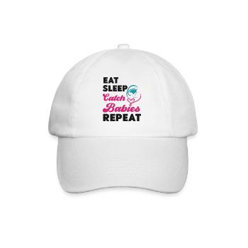 Infirmière spécialisée dans le travail et l’accouchement - Casquette classique - blanc/blanc - Devant