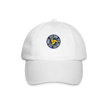 Jouer dur ensemble Smart Volleyball Player Volleyball - Casquette classique - blanc/blanc - Devant