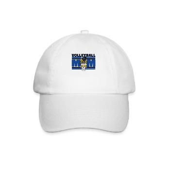 Volleyball Mom Volleyball Player Volleyball Player - Baseball Cap - white/white - Front