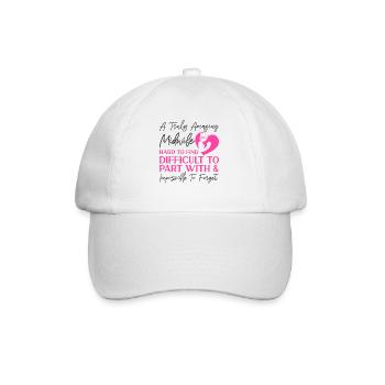 Nurse Midwife Birth Worker A Truly - Baseball Cap - white/white - Front