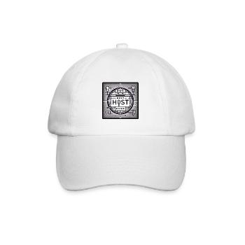 Meilleur hôte de tous les temps 24 - Casquette classique - blanc/blanc - Devant