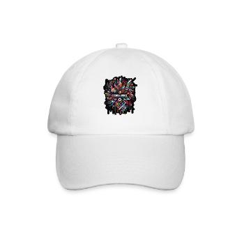 Accro au codage 10 - Casquette classique - blanc/blanc - Devant