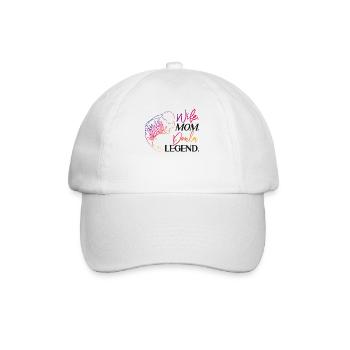 Doula accoucheuse maman femme. Maman. - Casquette classique - blanc/blanc - Devant