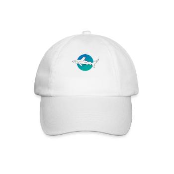 L’élégance mystique des requins des profondeurs - Casquette classique - blanc/blanc - Devant