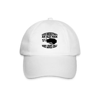 Golfeurs Golf Terrain de Golf Golf Club de Golf - Casquette classique - blanc/blanc - Devant