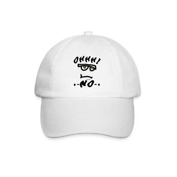 Oh non - Casquette classique - blanc/blanc - Devant