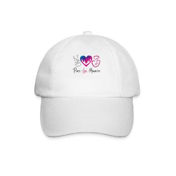 Infirmière, Sage-femme, Accoucheuse, Paix - Casquette classique - blanc/blanc - Devant