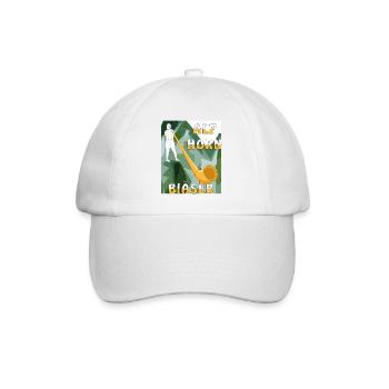 ALPHORN BLÄSER - Baseball Cap - white/white - Front
