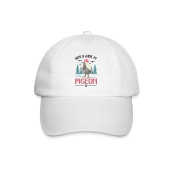 Pigeons Home Pigeon Breeding Pigeon Breeder - Baseball Cap - white/white - Front