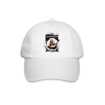 Underground Marmot - Baseball Cap - white/white - Front
