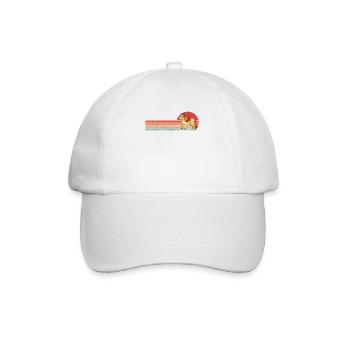 Poney Shetland Rétro - Casquette classique - blanc/blanc - Devant